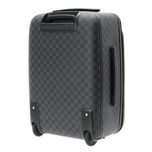 Louis Vuitton Brown Bag Pegasus on Damier Black Graphite Canvas Carry